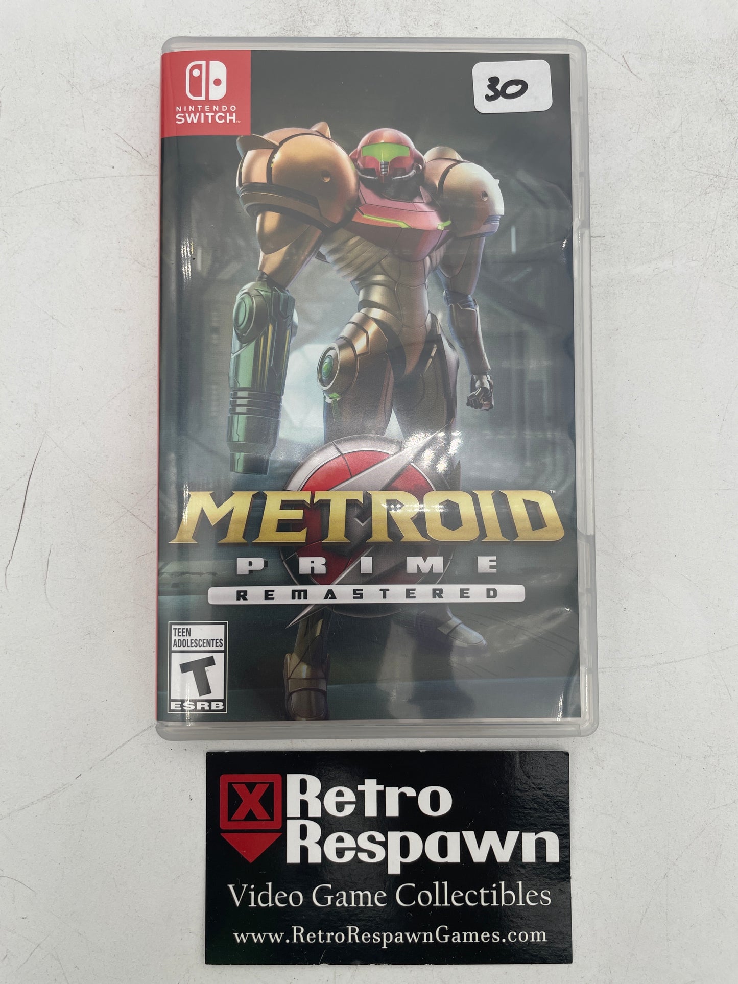 Metroid Prime Remastered - Nintendo Switch (Complete)
