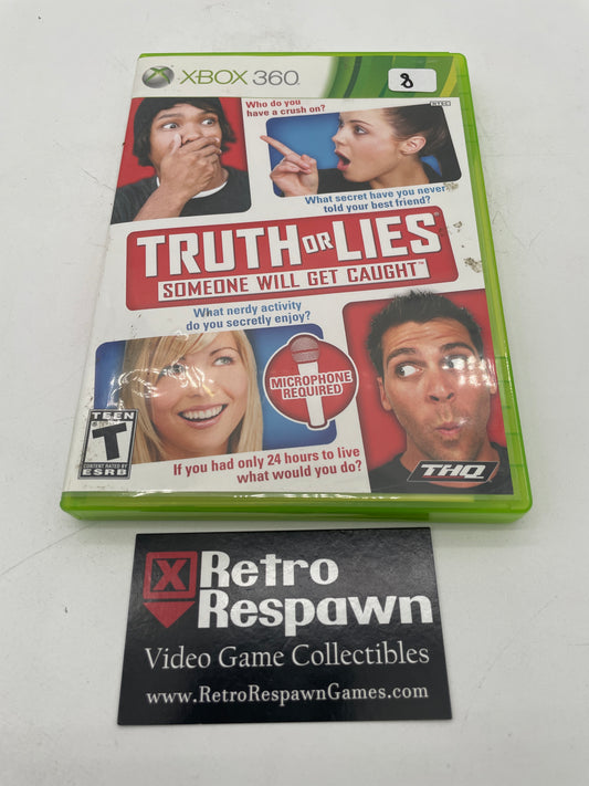Truth or Lies - Xbox 360 (Complete)