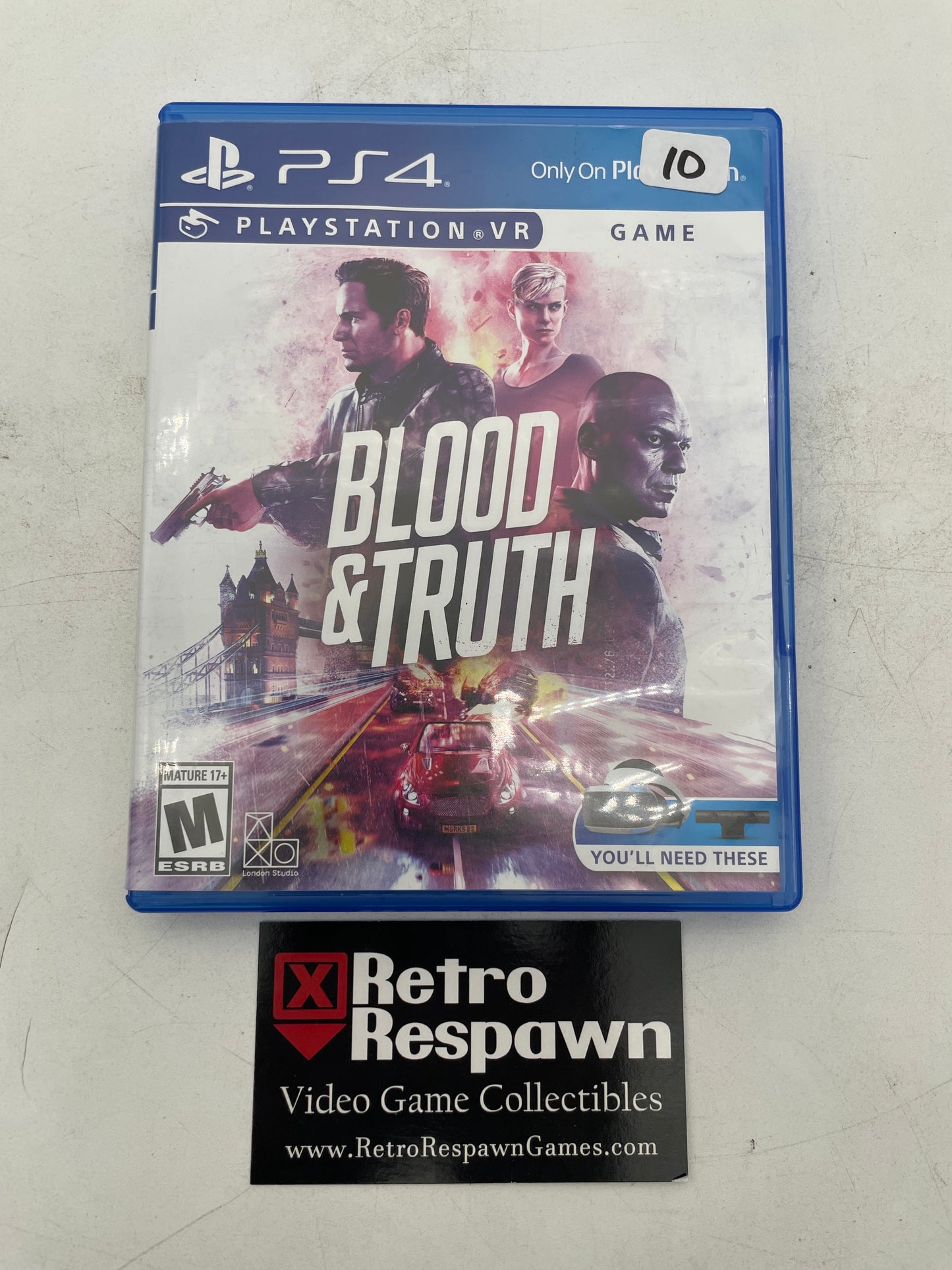 Blood & Truth - Playstation 4 (Complete)
