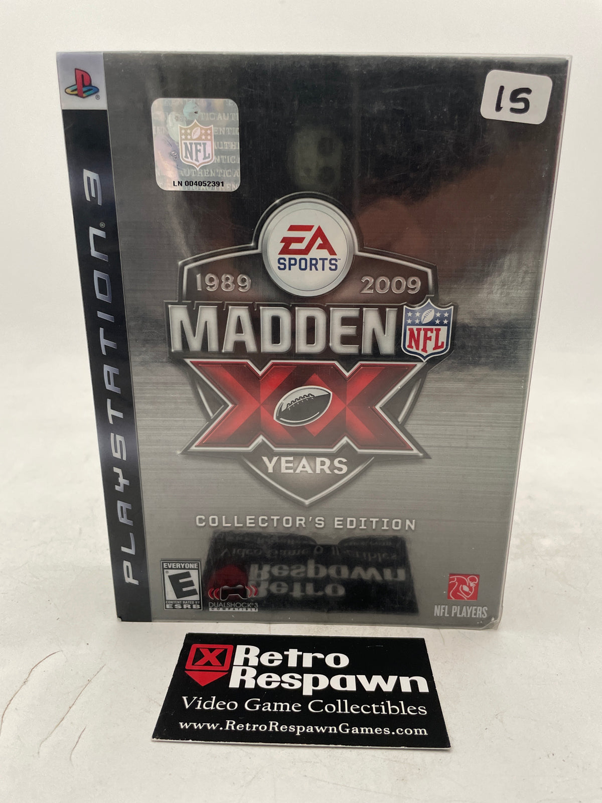 Madden 2009 20th Anniversary Edition - Playstation 3 (Complete)