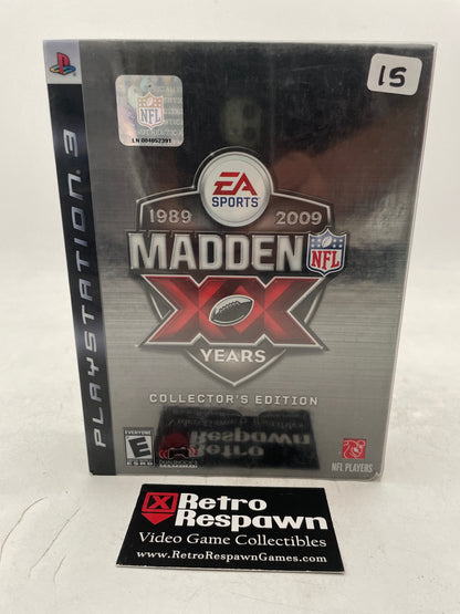 Madden 2009 20th Anniversary Edition - Playstation 3 (Complete)