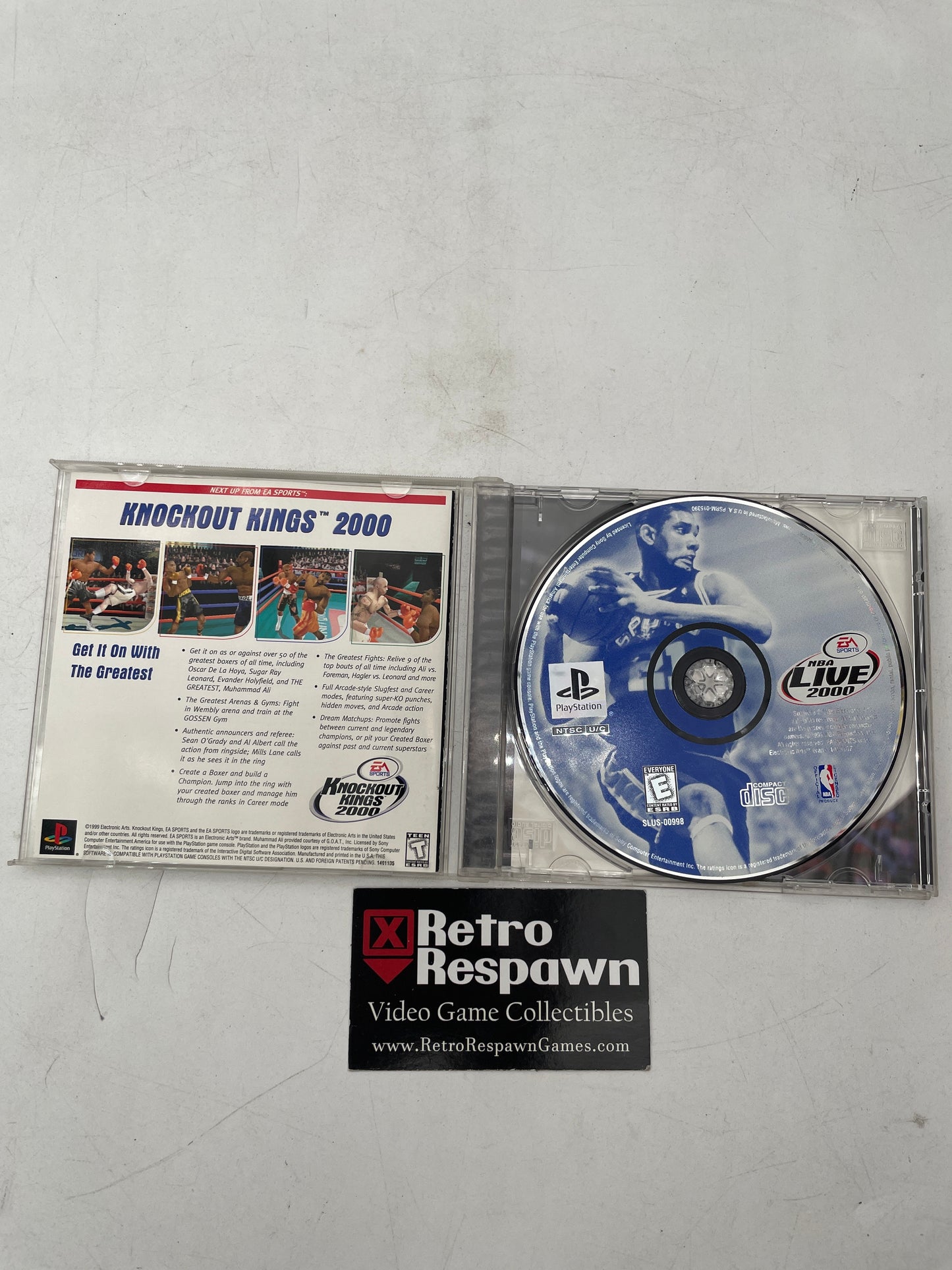 NBA Live 2000 - Playstation (Complete)