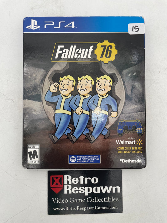 Fallout 76 [Walmart Steelbook Edition] - Playstation 4 (Complete)