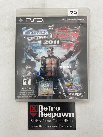 WWE Smackdown vs. Raw 2011 - Playstation 3 (Complete)