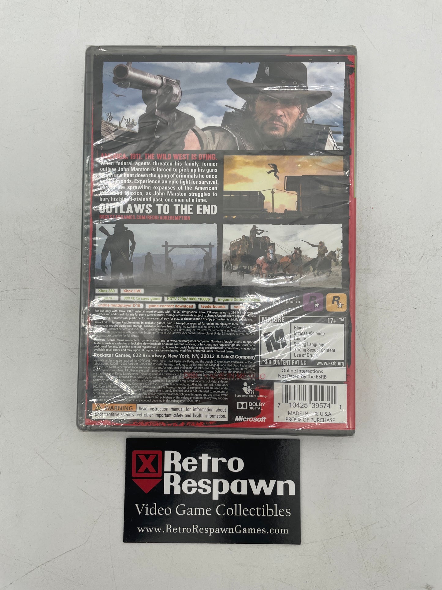 Red Dead Redemption [Platinum Hits] - Xbox 360 (Sealed)
