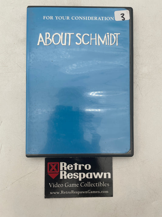 About Schmidt - DVD (Complete)