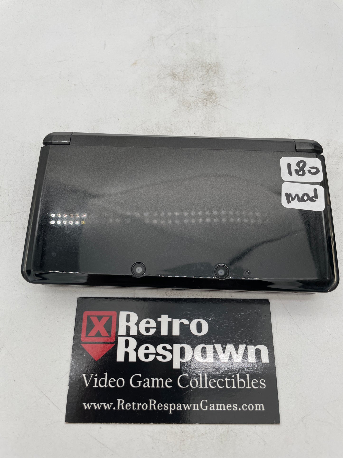 (Modded) Nintendo 3DS Black - JP Nintendo 3DS (Console + Charger)