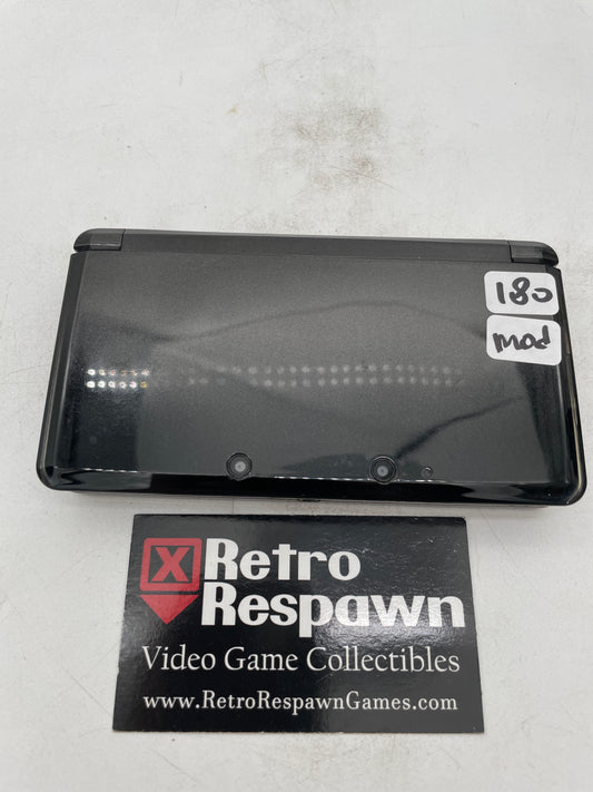 Custom firmware Nintendo 3DS Black -  Nintendo 3DS (Console + Charger)