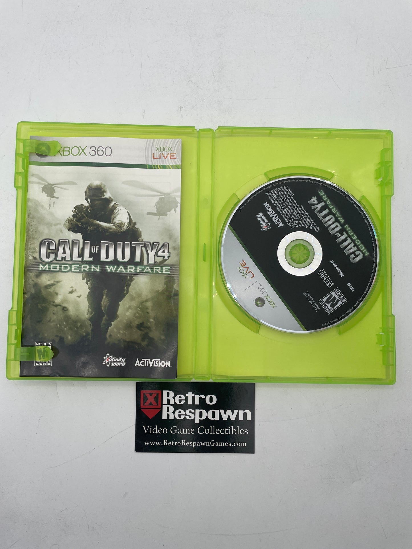 Call of Duty 4 Modern Warfare - Xbox 360 (Complete)