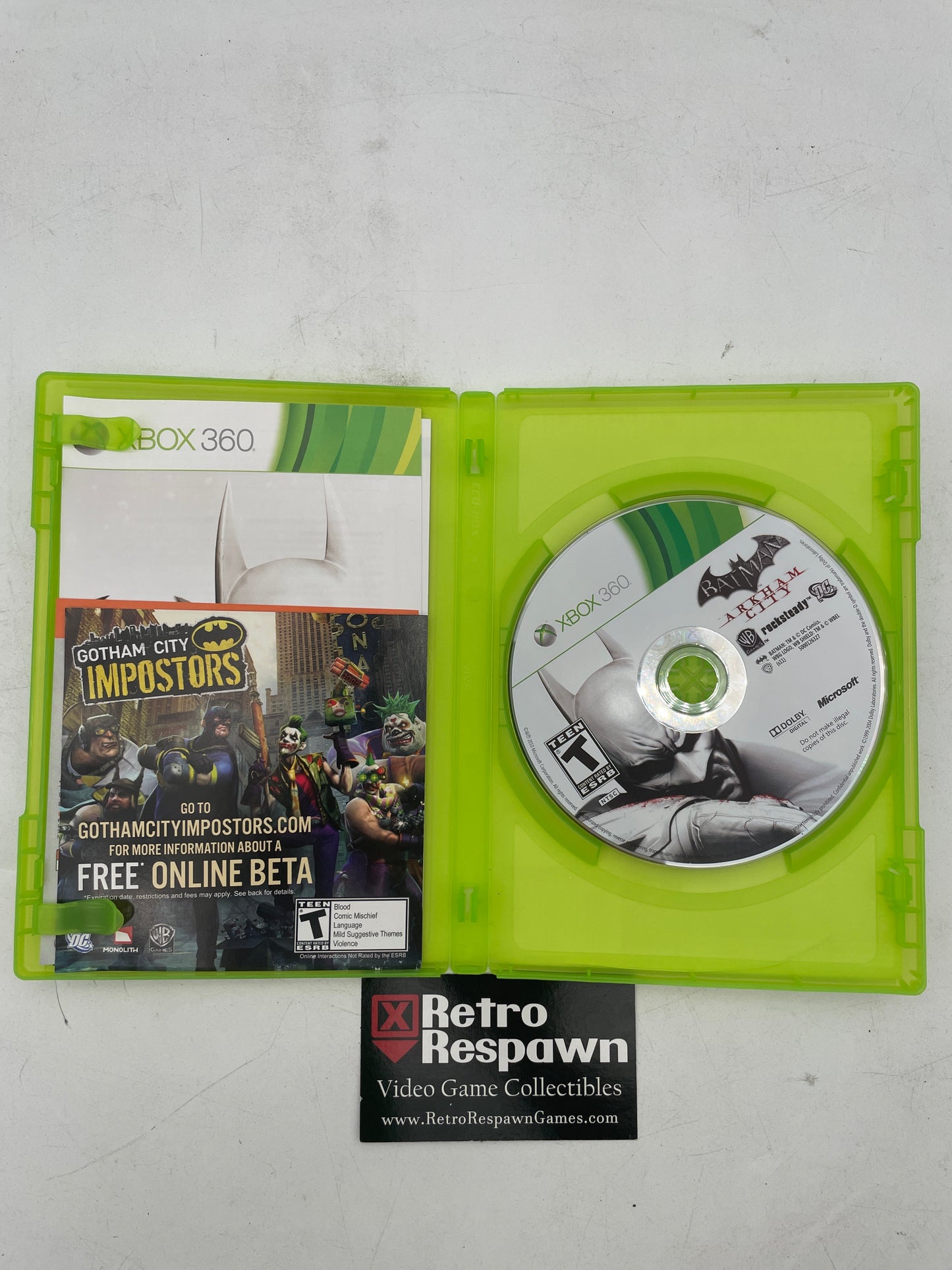 Batman: Arkham City - Xbox 360 (Complete)