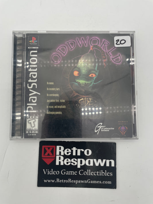 Oddworld Abe's Oddysee - Playstation (Complete)
