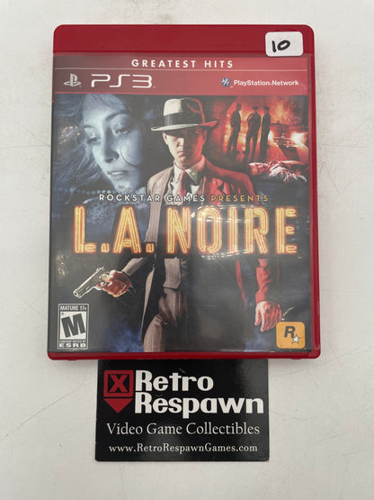 L.A. Noire [Greatest Hits] - Playstation 3 (Complete)