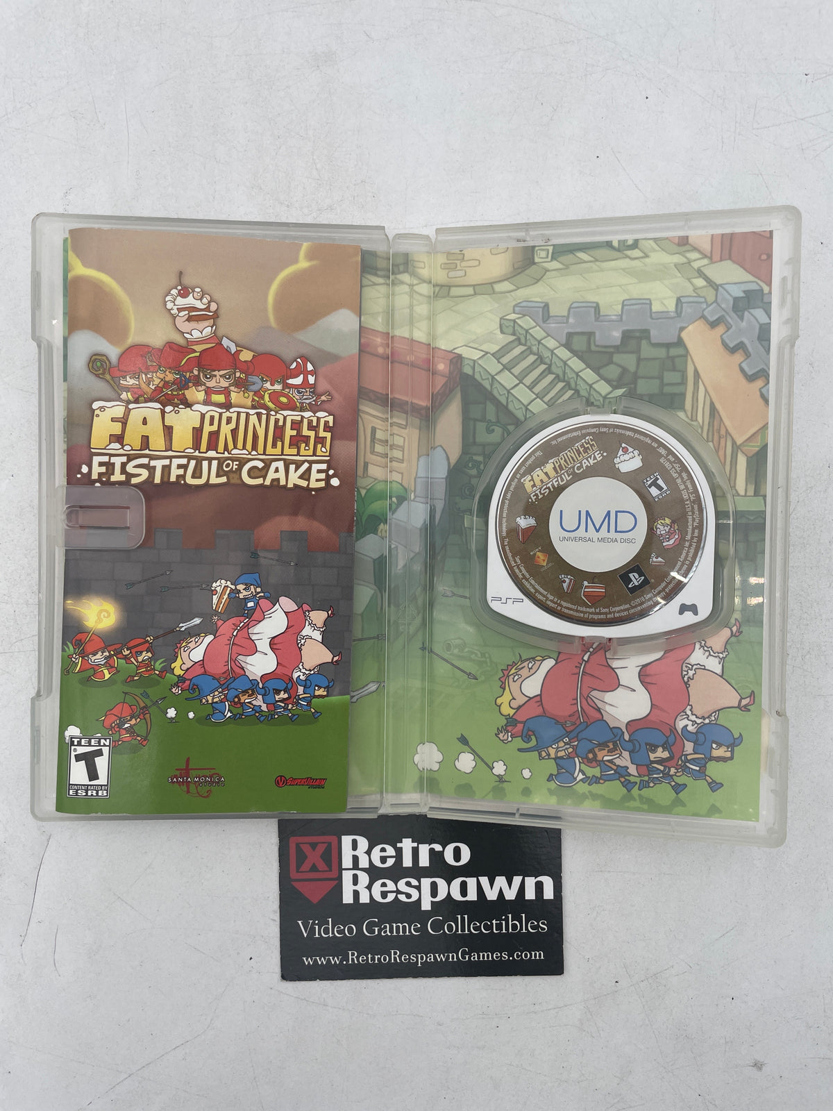 Fat Princess: Fistful of Cake - PSP (Complete)