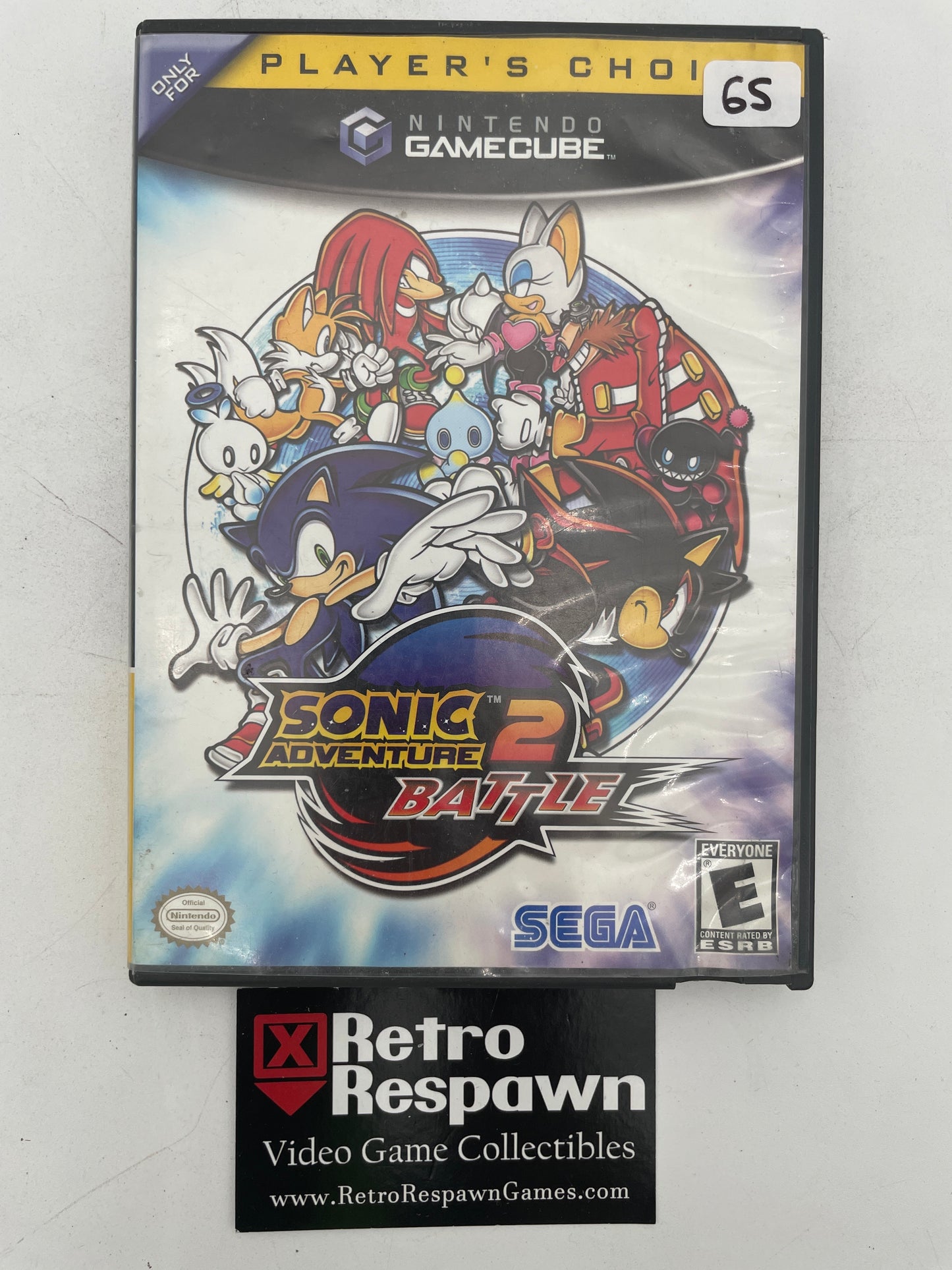 Sonic Adventure 2 Battle [Player’s Choice] - Gamecube (Complete)