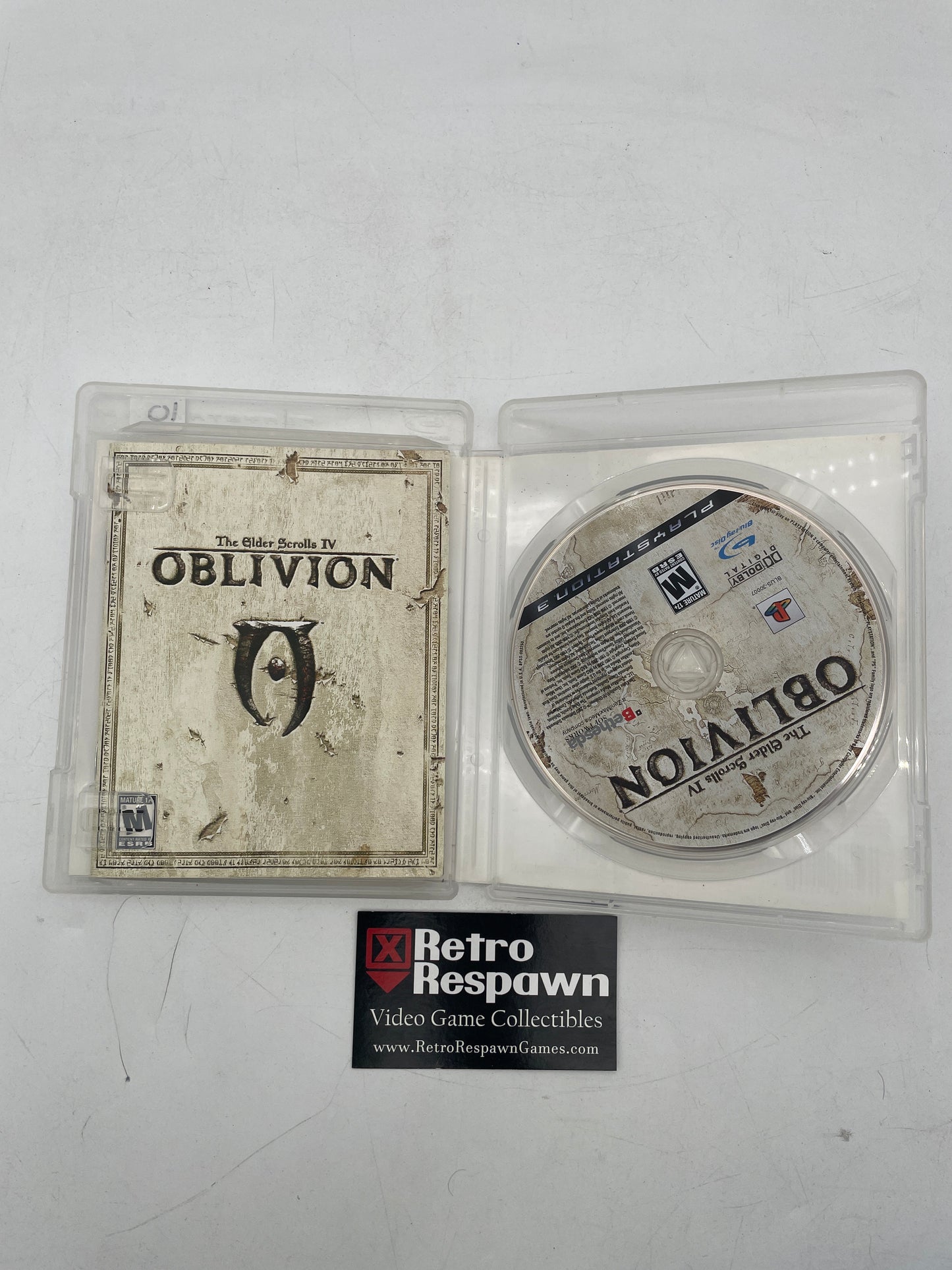 Elder Scrolls IV Oblivion - Playstation 3 (Complete)
