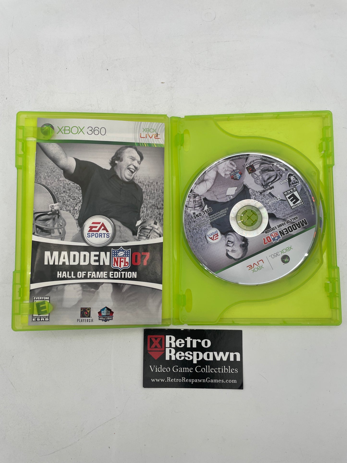 Madden 2007 [Hall of Fame Edition] - Xbox 360 (Complete)