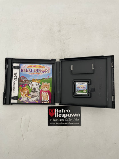 Paws & Claws Regal Resort - Nintendo DS (Complete)