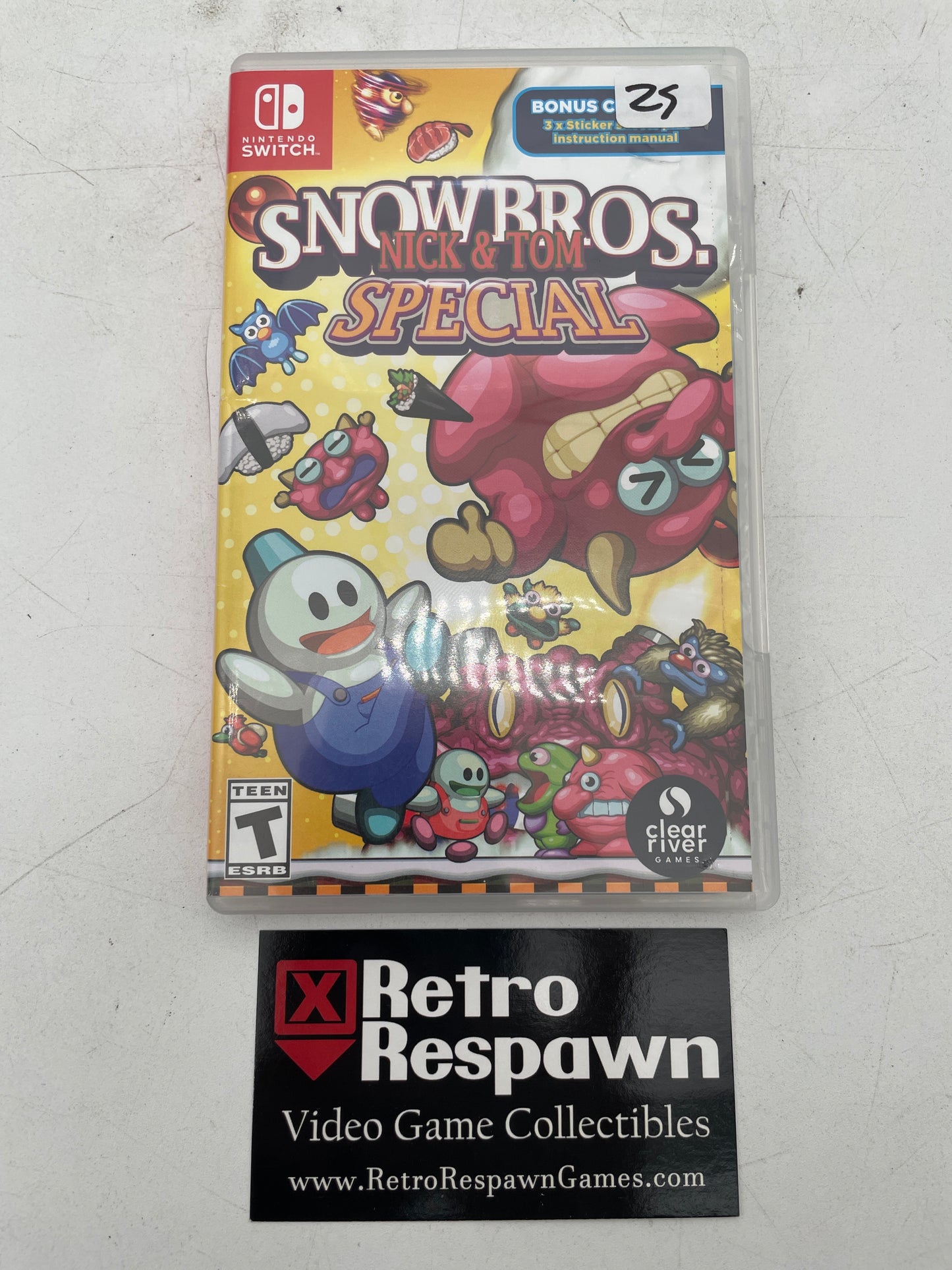 Snow Bros. Nick & Tom Special - Nintendo Switch (Complete)