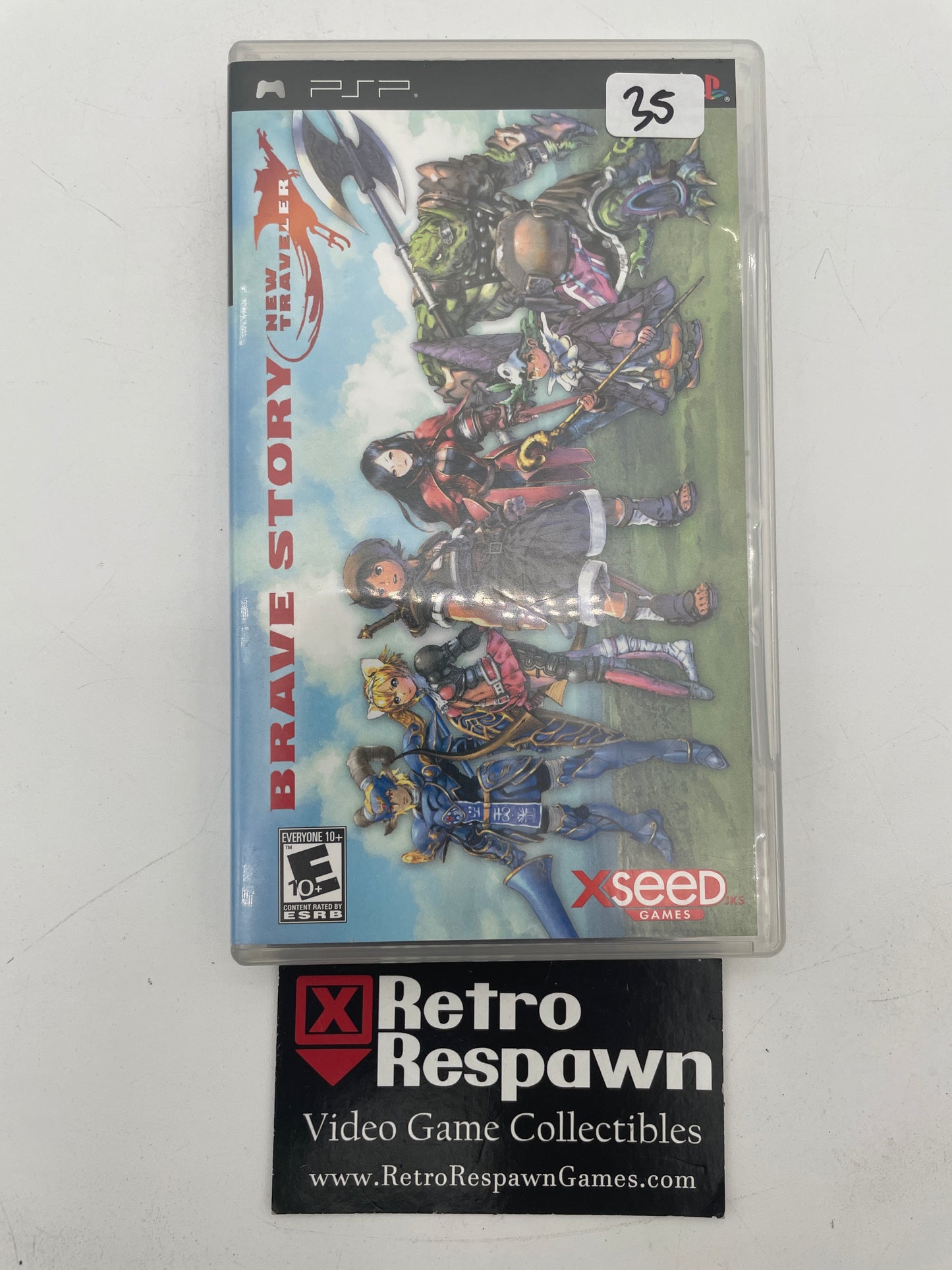 Brave Story New Traveler - PSP (Complete)