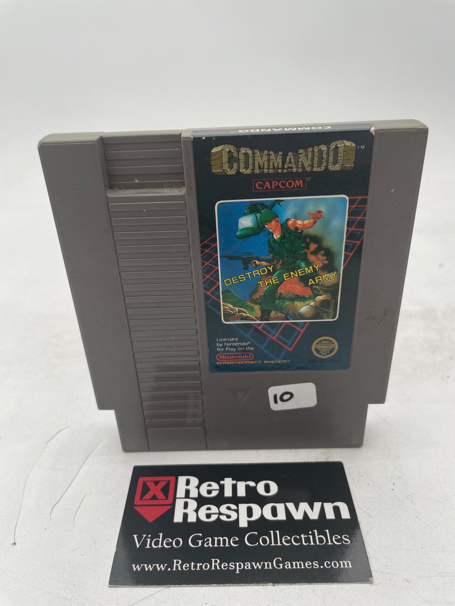 Commando [5 Screw] - NES (Game Only)