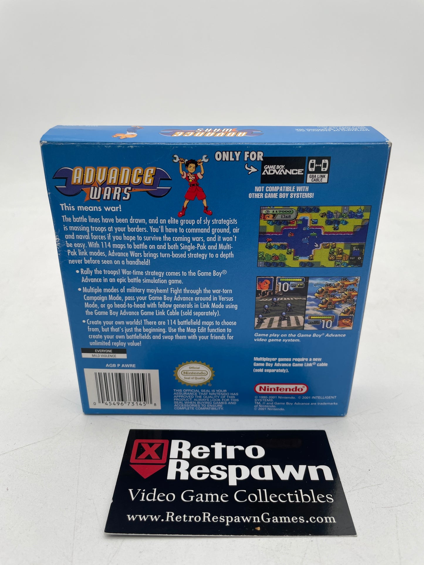 Advance Wars - GameBoy Advance (Complete)