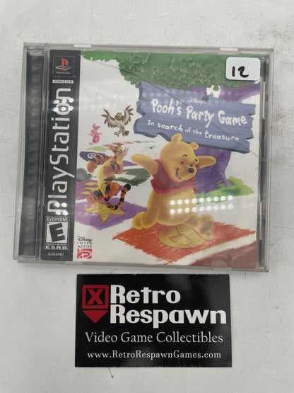 Pooh's Party Game in Search of the Treasure - Playstation (Complete)