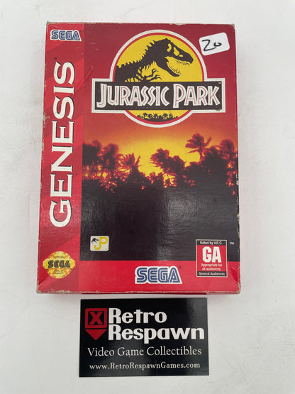 Jurassic Park - Sega Genesis (Complete)