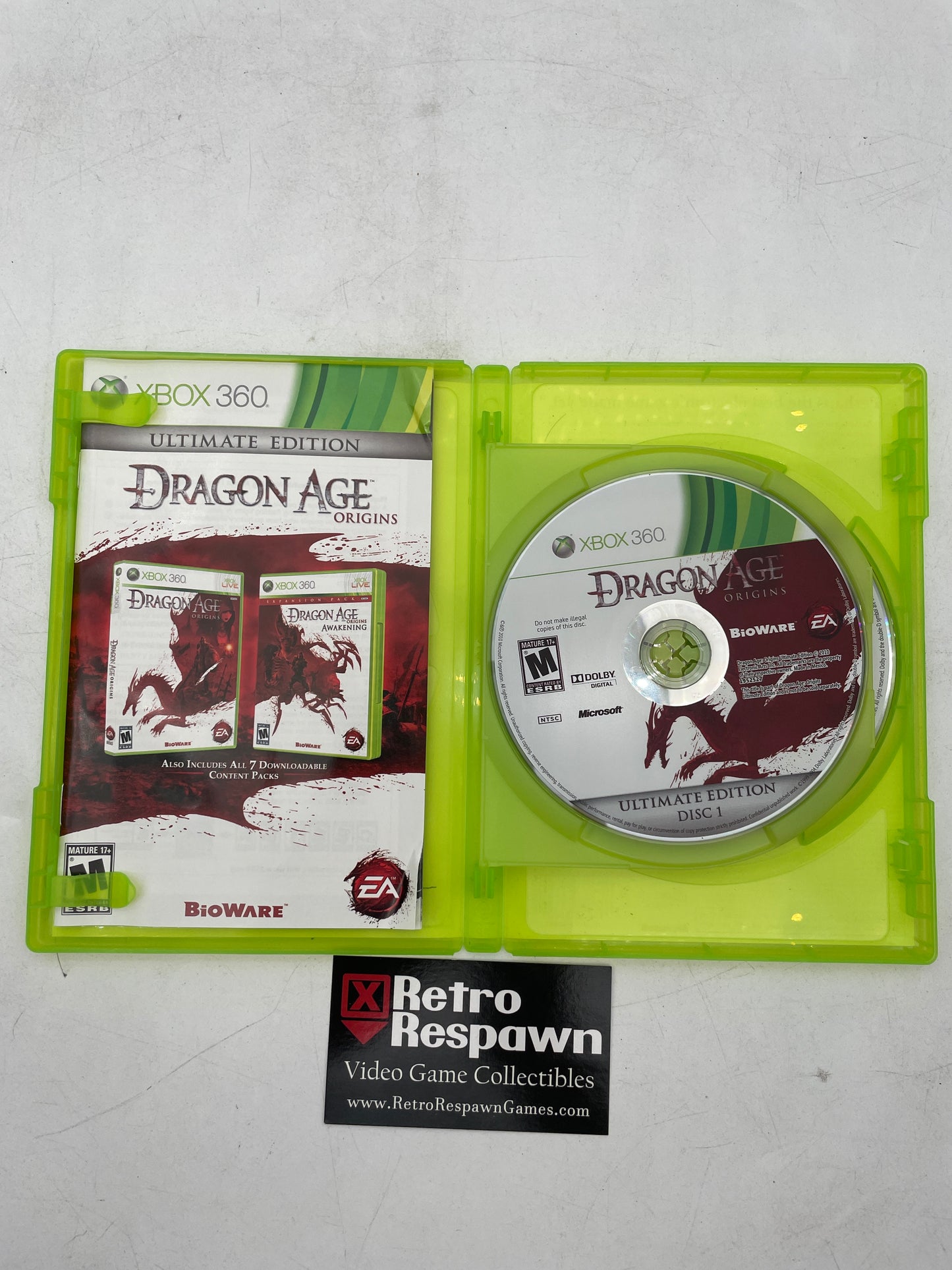 Dragon Age: Origins Ultimate Edition - Xbox 360 (Complete)