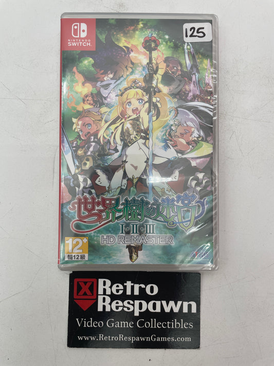 Etrian Odyssey Origins Collection - Asian English Switch (Sealed)