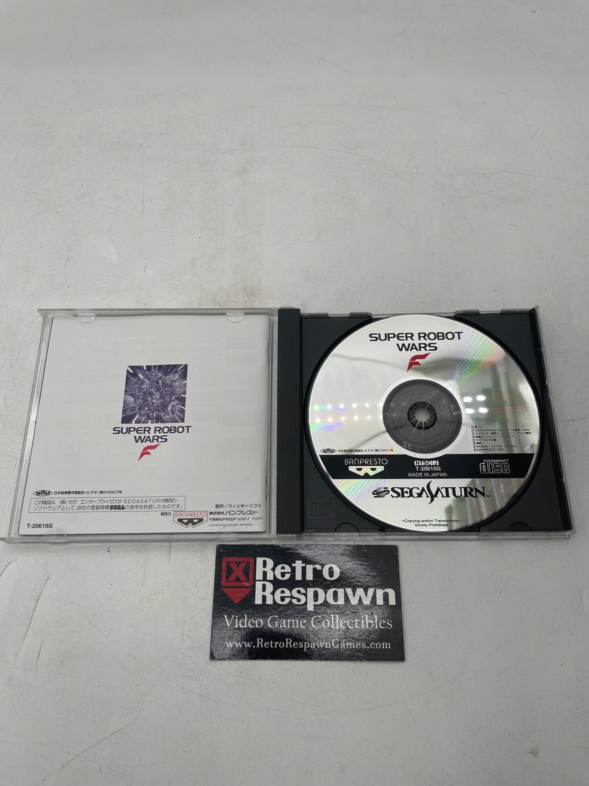 Super Robot Wars F - JP Sega Saturn (Complete)