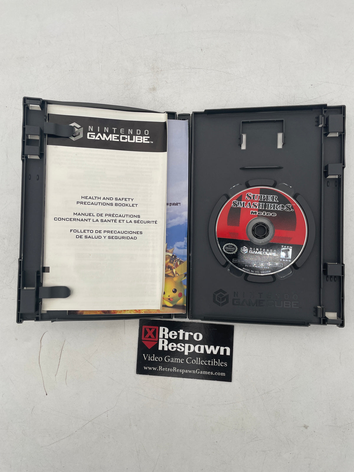 Super Smash Bros. Melee - Gamecube (Missing Manual)