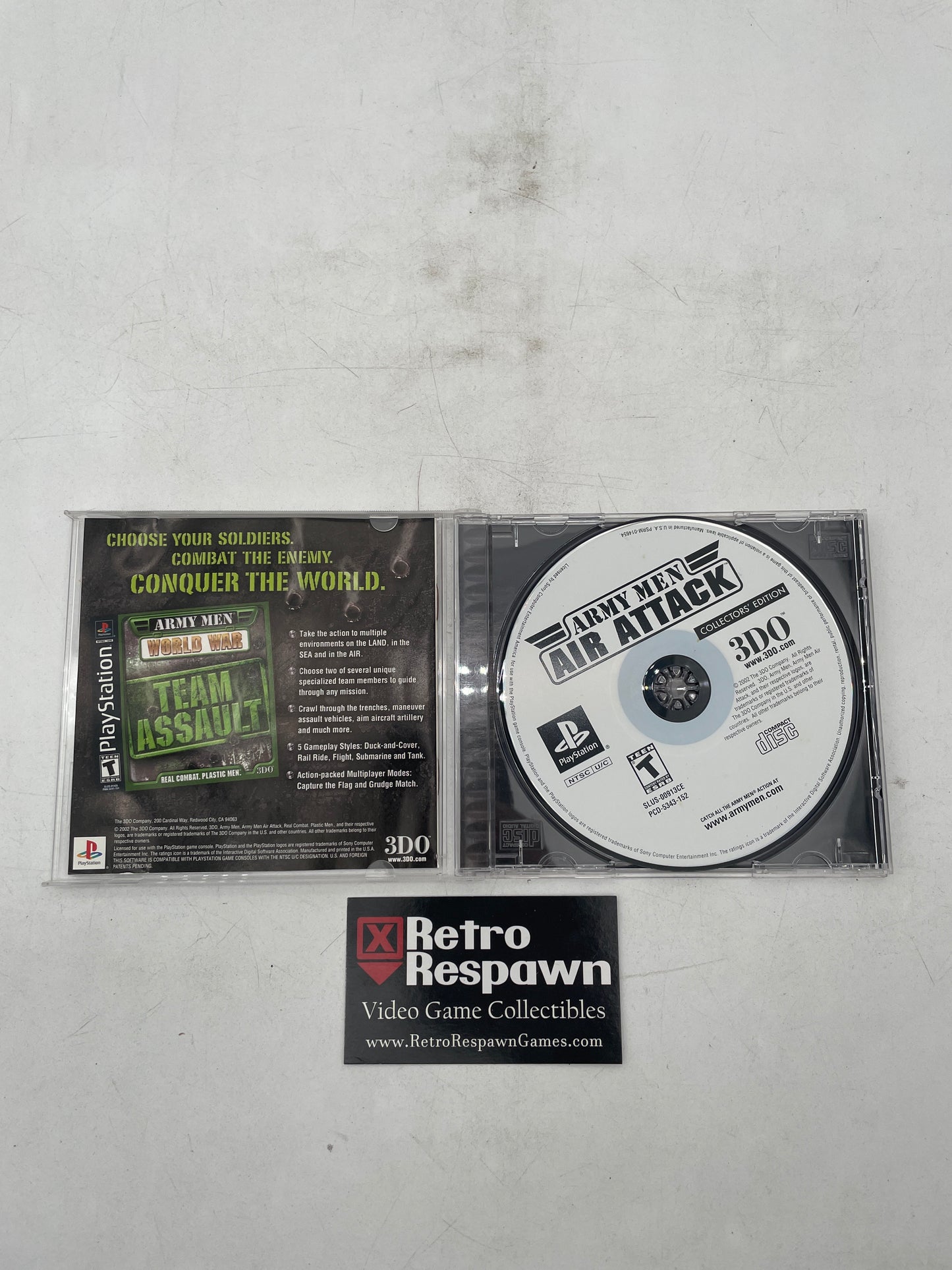 Army Men Air Attack - Playstation (Complete)