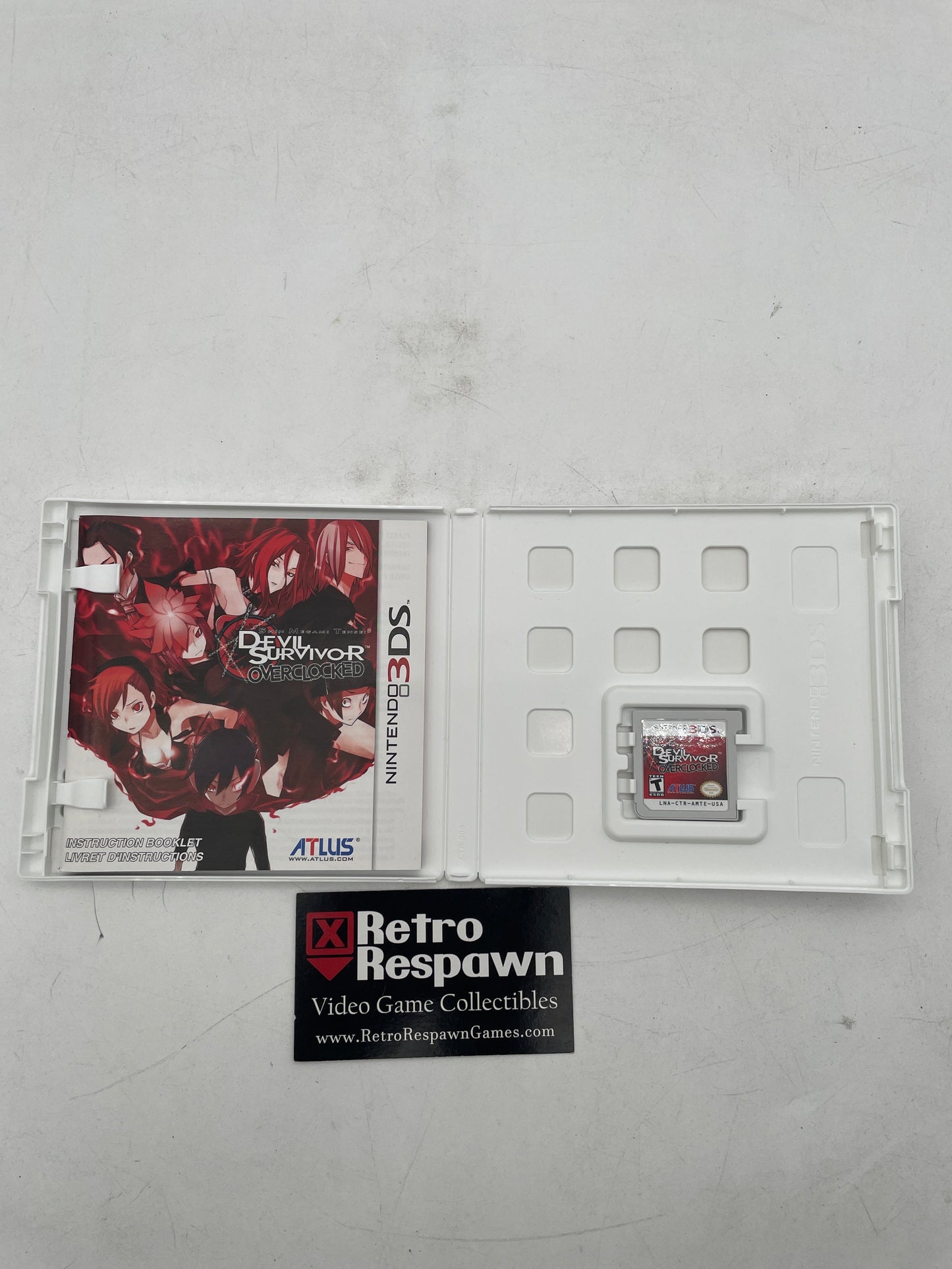Shin Megami Tensei: Devil Survivor Overclocked - Nintendo 3DS (Complete)