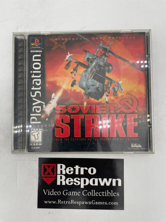 Soviet Strike - Playstation (Complete)