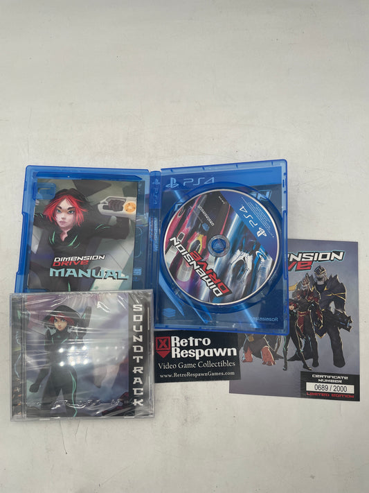 Dimension Drive: Limited Edition - Playstation 4 (Complete)