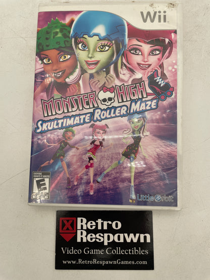 Monster High: Skultimate Roller Maze - Wii (Missing Manual)