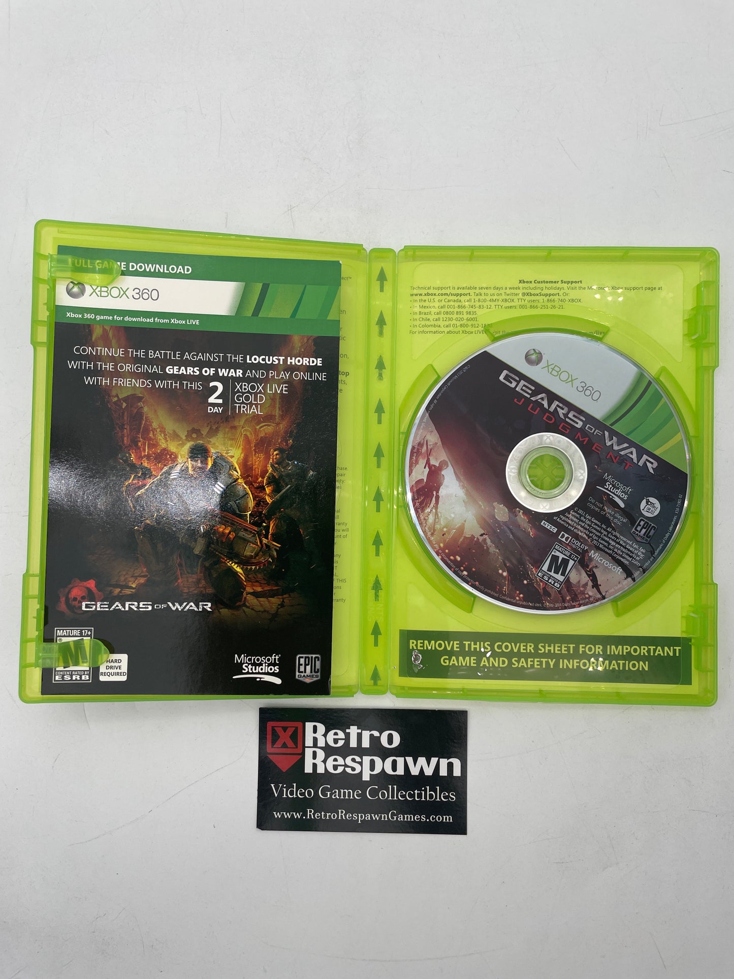 Gears of War Judgment - Xbox 360 (Complete)