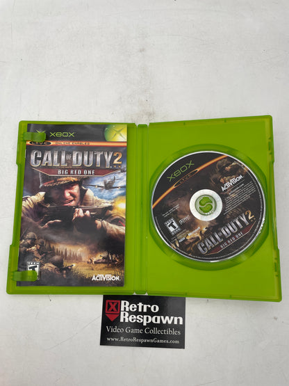 Call of Duty 2 Big Red One - Xbox (Complete)