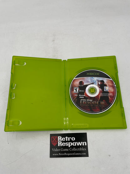 Star Wars Episode III Revenge of the Sith - Xbox (Missing Manual)