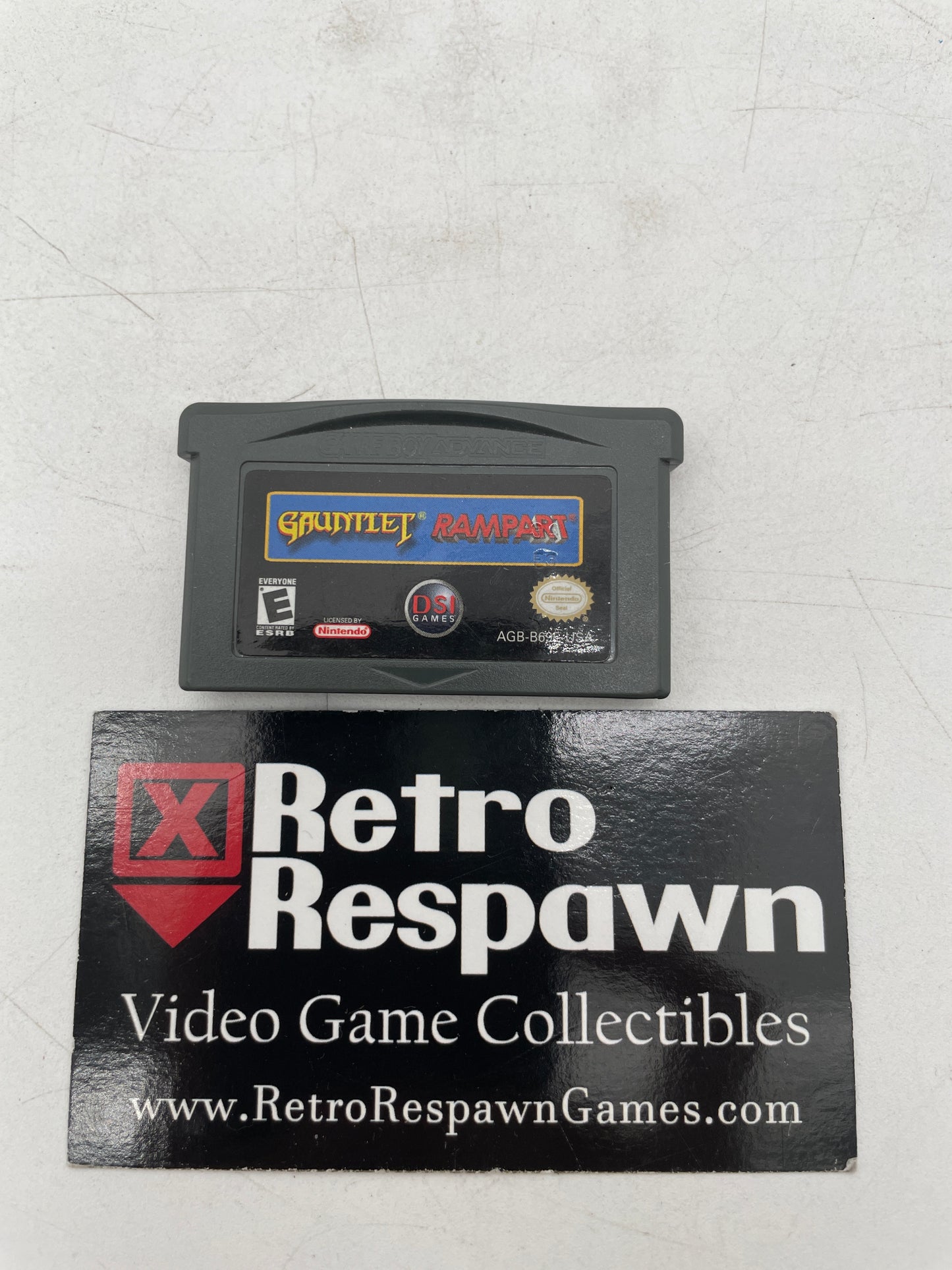 Gauntlet and Rampart - GameBoy Advance (Game Only)
