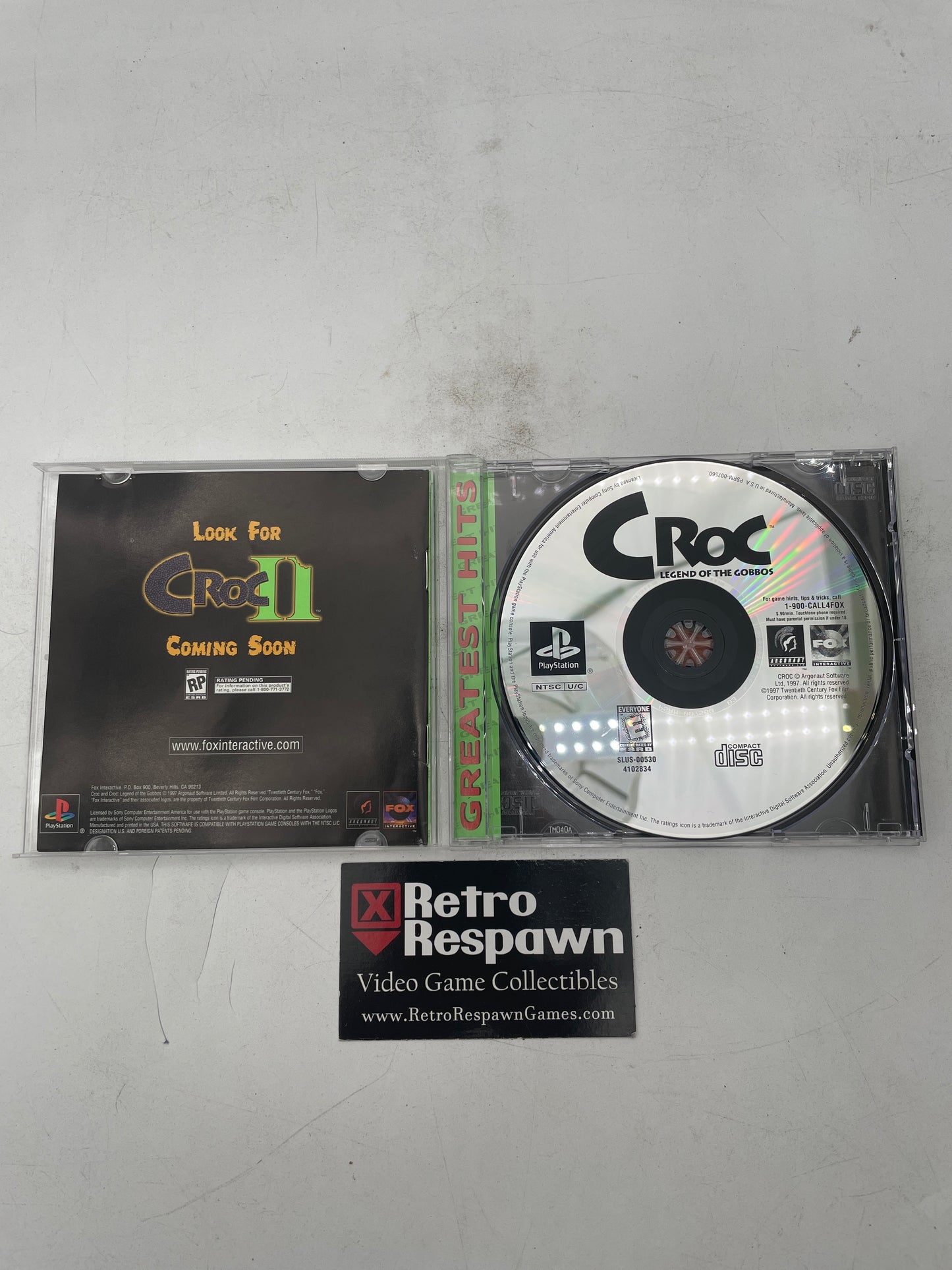Croc [Greatest Hits] - Playstation (Complete)
