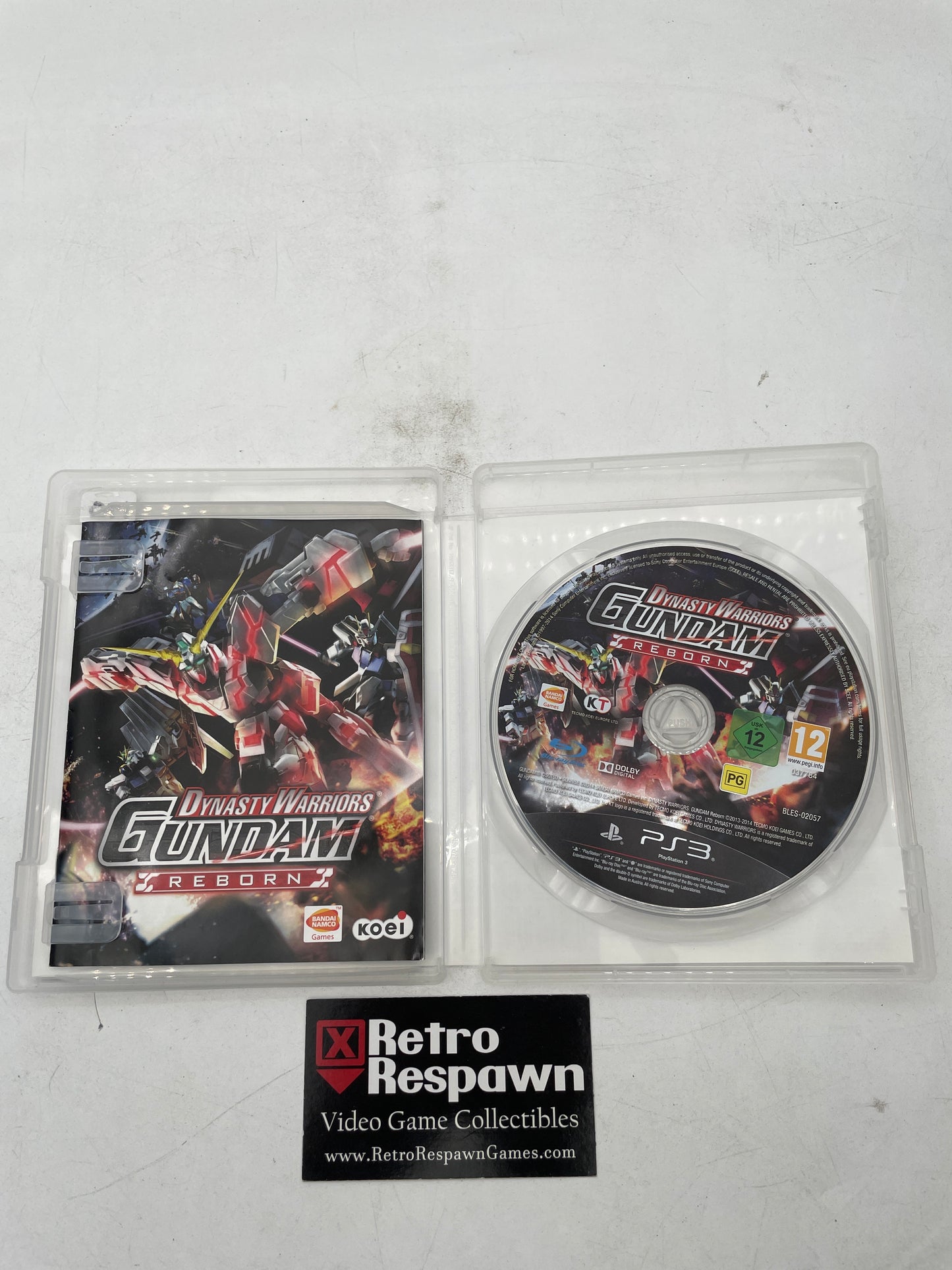 Dynasty Warriors Gundam Reborn - PAL Playstation 3 (Complete)
