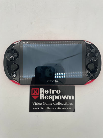 Playstation Vita 2000 [Black and Pink] - Playstation Vita (Console + Charger)
