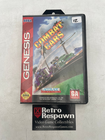Combat Cars - Sega Genesis (Missing Manual)