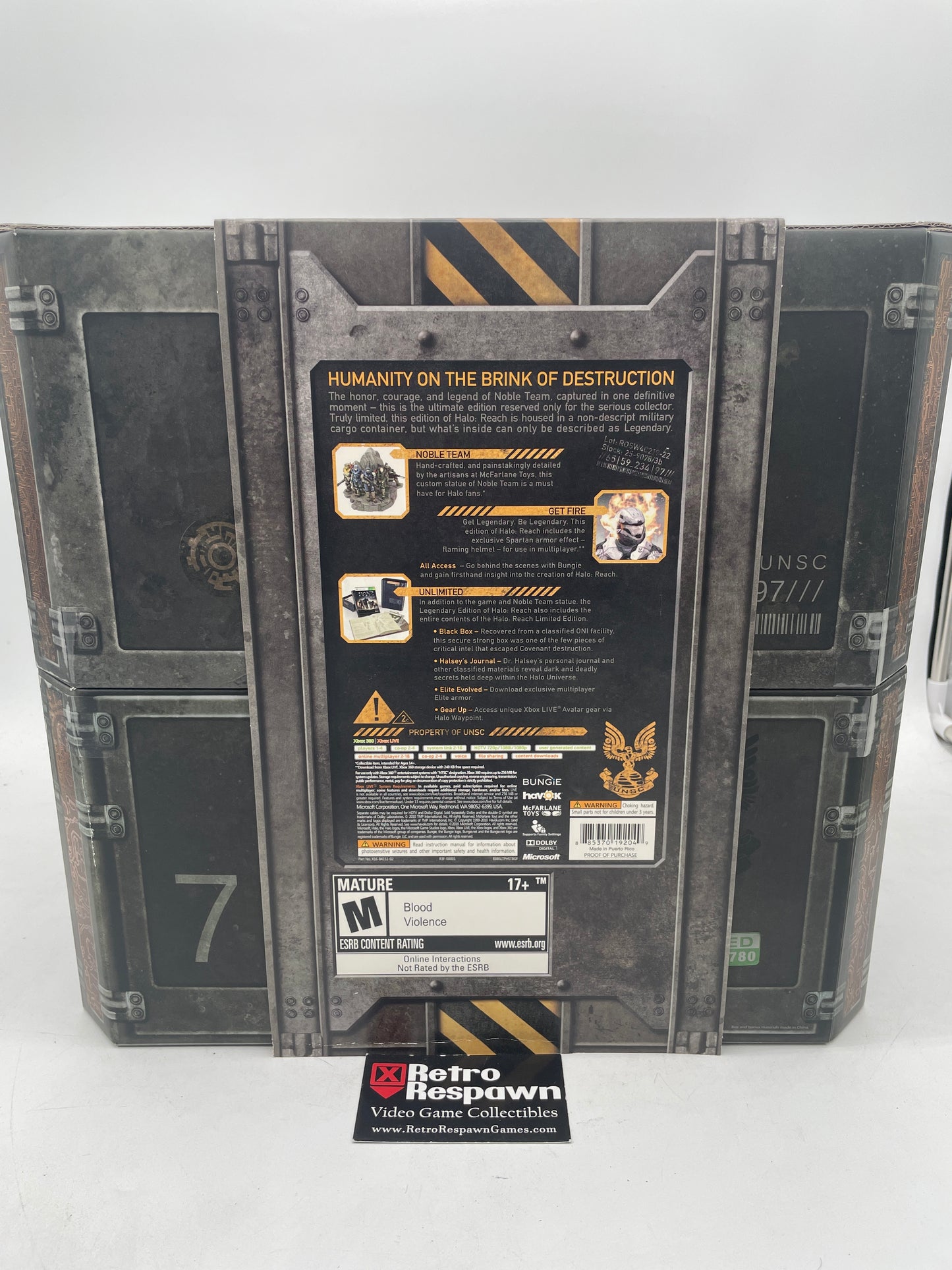 Halo: Reach [Legendary Edition] - Xbox 360 (Sealed)