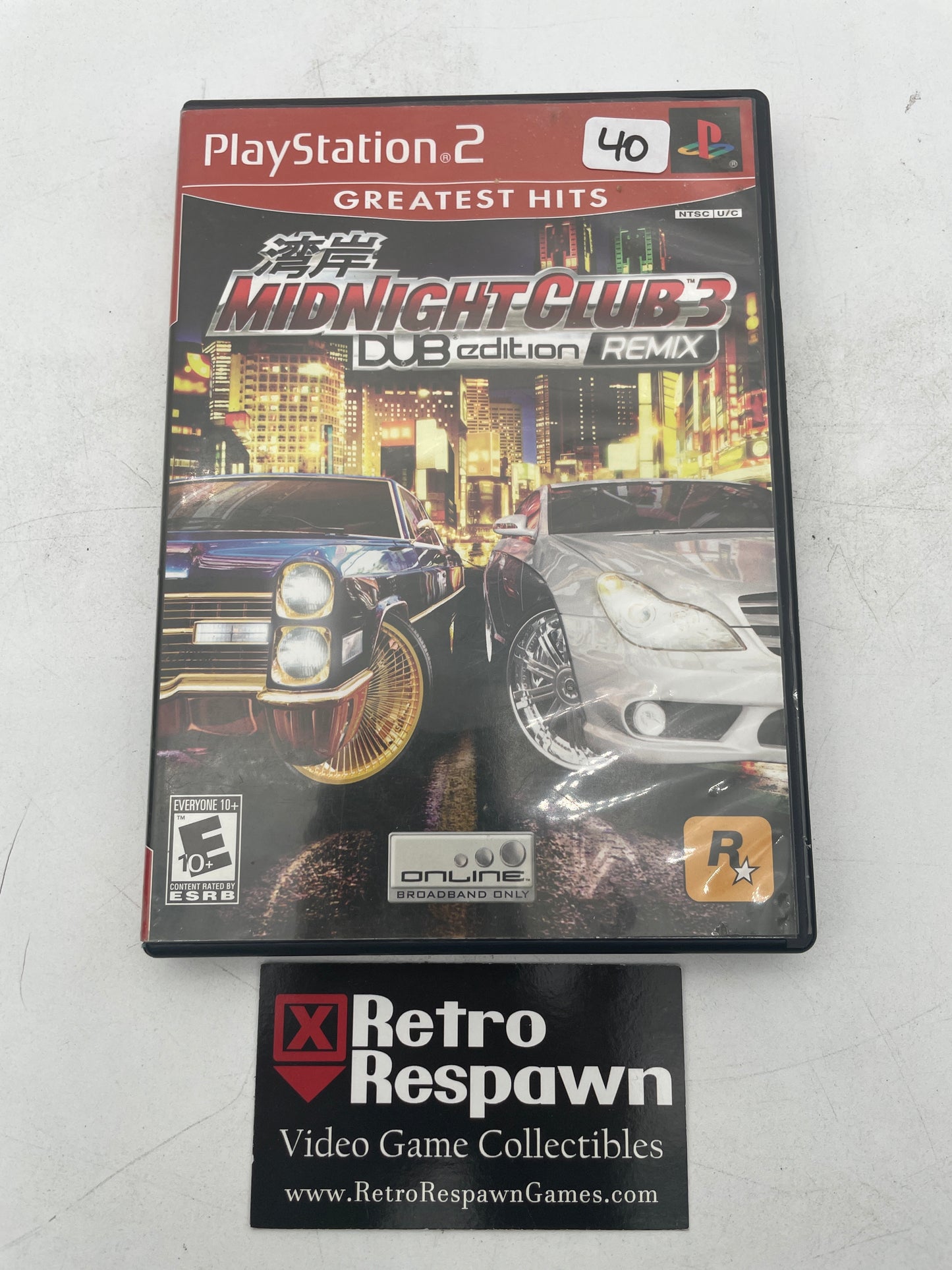 Midnight Club 3 Dub Edition Remix [Greatest Hits] - Playstation 2 (Complete)