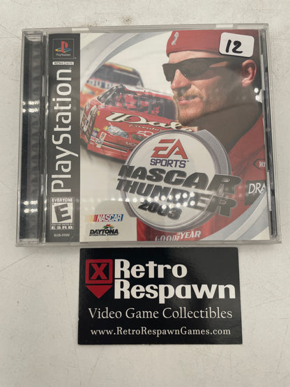 NASCAR Thunder 2003 - Playstation (Complete)