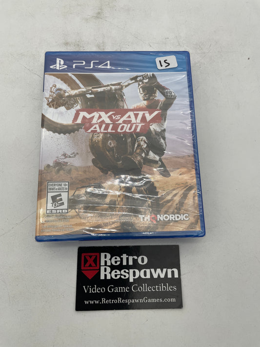 MX vs ATV All Out - Playstation 4 (Sealed)