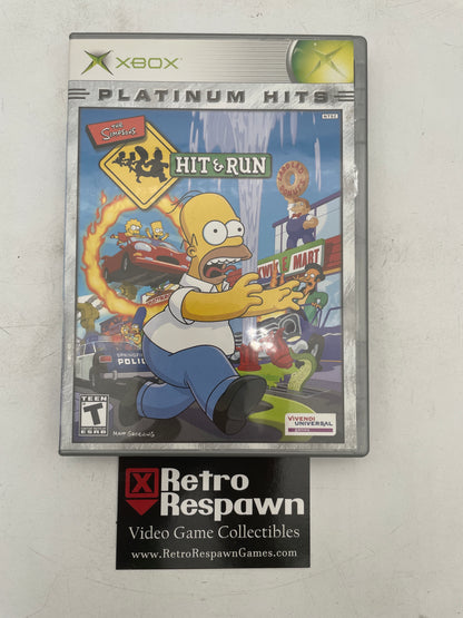 The Simpsons Hit and Run [Platinum Hits] - Xbox (Complete)