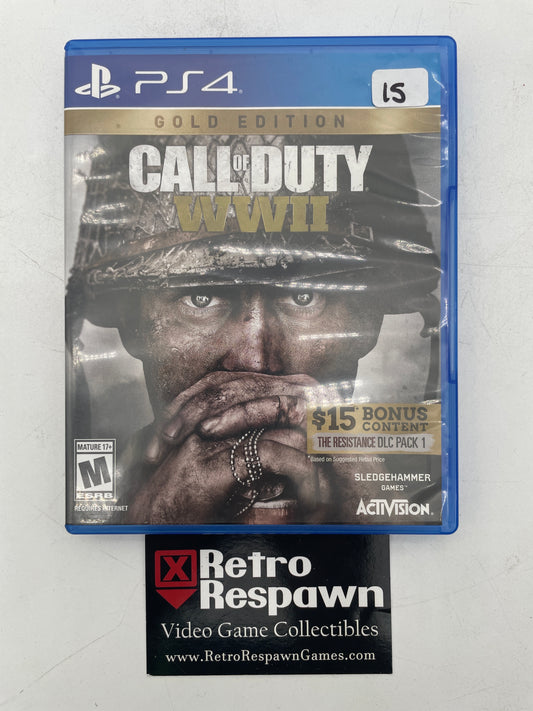 Call of Duty WWII [Gold Edition] - Playstation 4 (Complete)